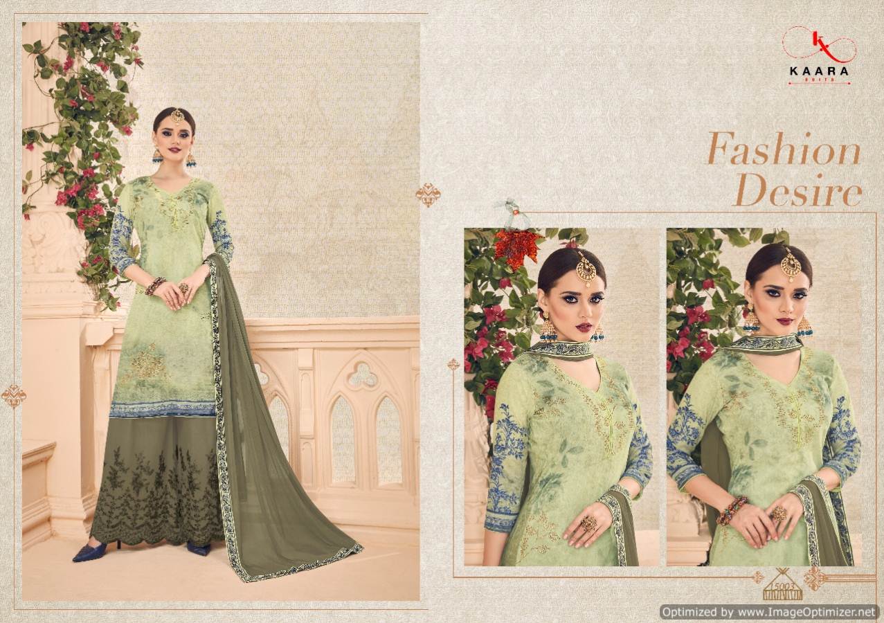 Kaara Alisha Masleen Cotton Designer Salwar Suits